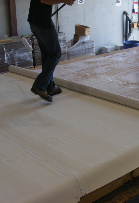 Felt-back PVC Modular C3 MembraneThe Cooley C3FB membrane is used in fully adhered roofing systems in new construction, reroofing and recover (retrofit) for Modular applications.